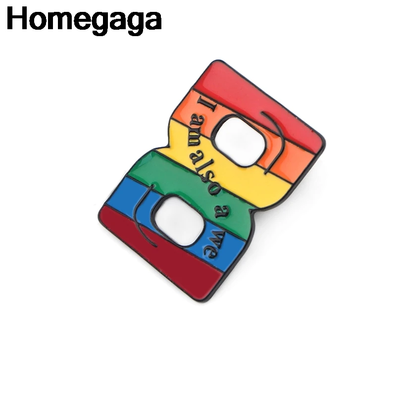Homegaga Sense8 гомосексуалические цинковые шпильки para рюкзак pride одежда медаль для сумки рубашка шляпа значки броши для мужчин и женщин D2262