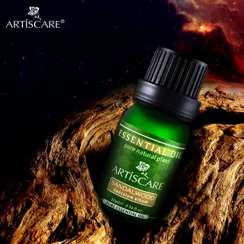

ARTISCARE 100% Natural Sandalwood Pure Essential Oil 10ml Face Moisturizer Dry Skin Anti Aging Anti Wrinkle Skin Care Meditation