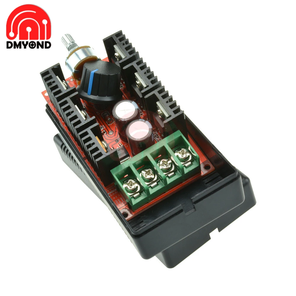 40A DC 9-50V Motor Speed Controller 2000W Voltage Regulator Dimming Dimmers Motor Speed Control Thermostat Electronic Module 12V