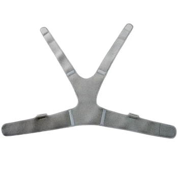 

Shoulder Brace Gray Office Back Support Posture Corrector Adjustable Neoprene Relieving Pain Prevents Slouching Breathable Spine