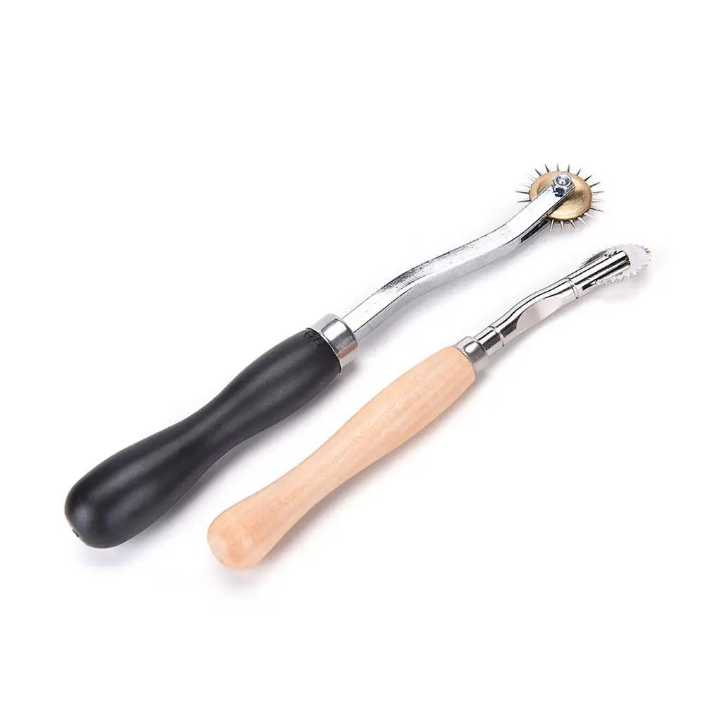 13 шт. Кожа ремесло сшивание стежка швейная нить шило вощеный наперсток набор инструментов