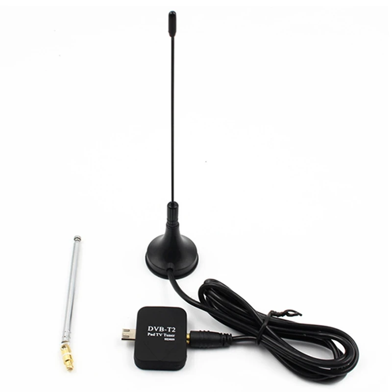 Micro Usb Dvb-T2 Dvb-T мобильный ТВ-тюнер ресивер цифрового селфи палка для Android Phone часы в прямом эфире с эффектом приближения c зарядкой Micro-Usb тюнер