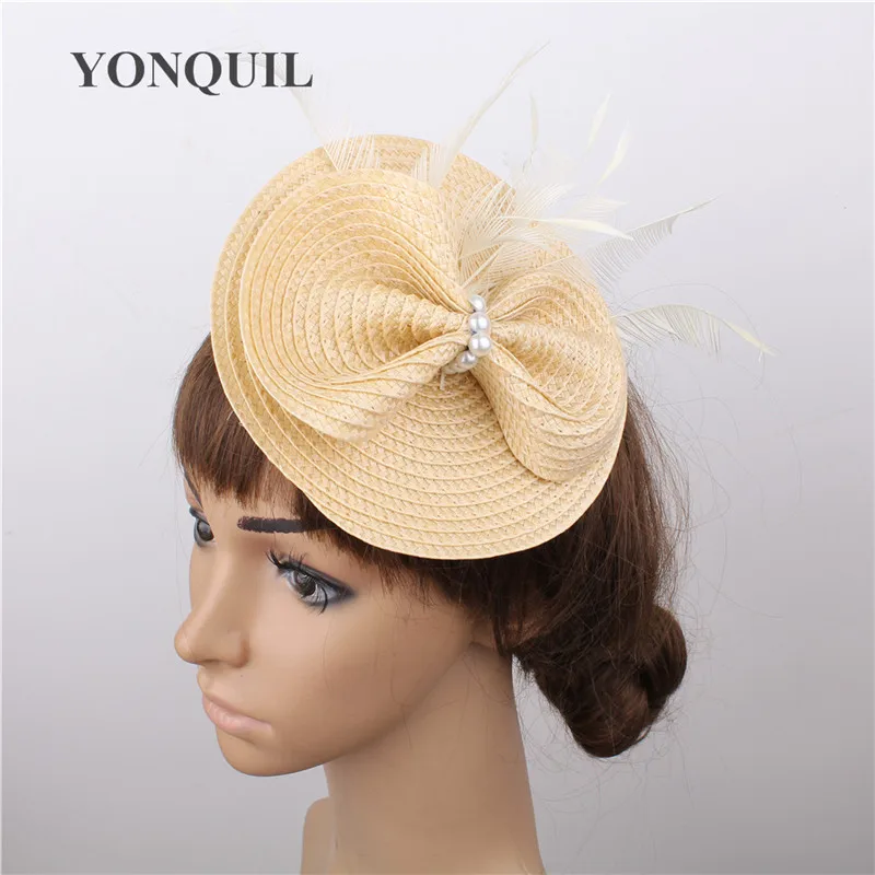 Elegant Bridal Wedding Hat Fascinator 