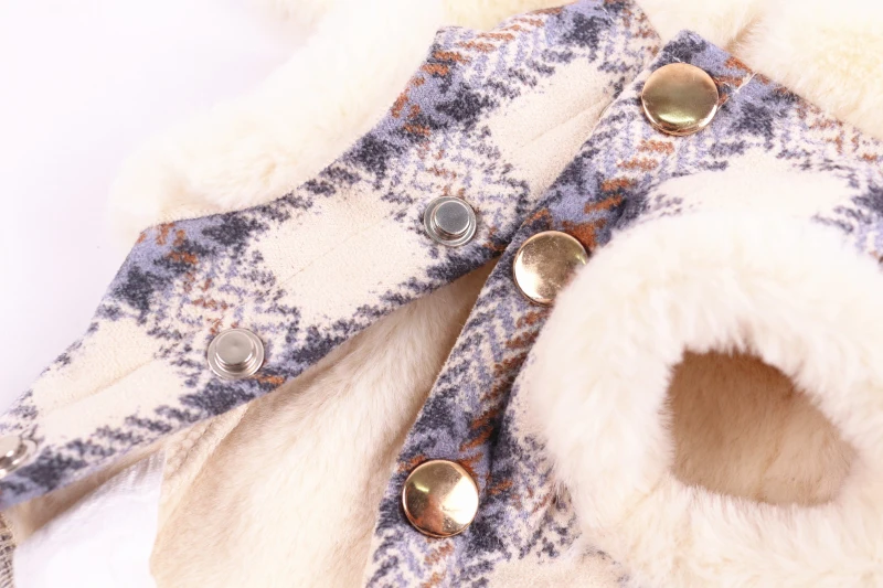 Зимняя одежда для собак, шлейка, жилетка, куртка, уличная одежда для щенков, теплое флисовое пальто для пуделя, Фриза, померанский костюм для маленькой собачки