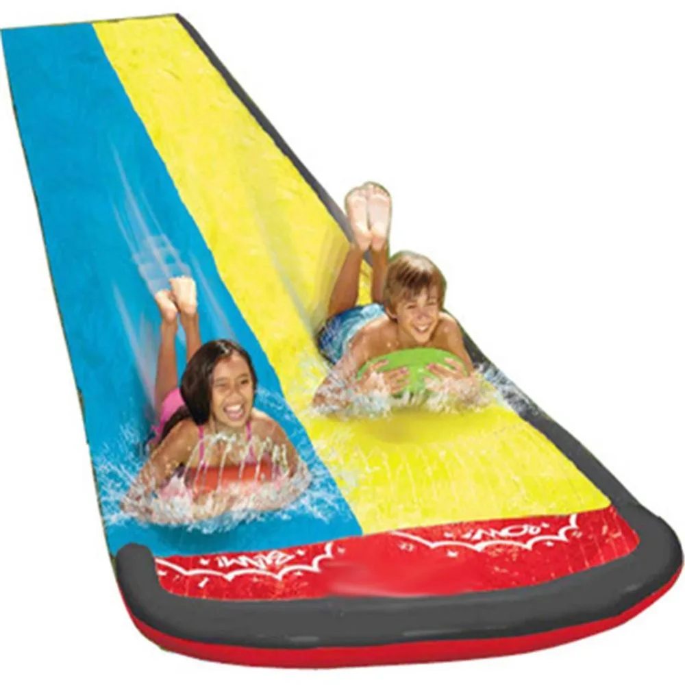 6-1m-Surf-Double-Water-Slide-Lawn-Water-Slides-For-Children-Summer-Pool-Kids-Games-Fun (2)