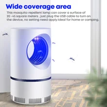 Lamp Mosquito-Trap Insect Killer Bedroom/courtyard Photocatalytic Quiet UV for Radiationless