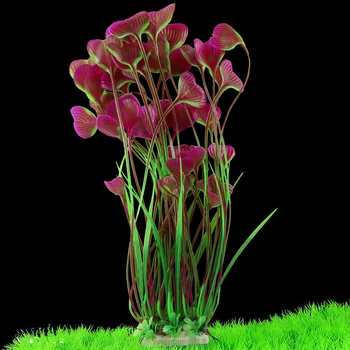

Green Artificial Eco Friendly Plastic Aquarium Fake Water Plants Home Fish Tank Landscape Plastic Beautiful Ornament Accessories