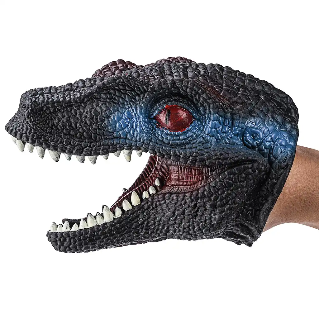 realistic dinosaur hand puppet