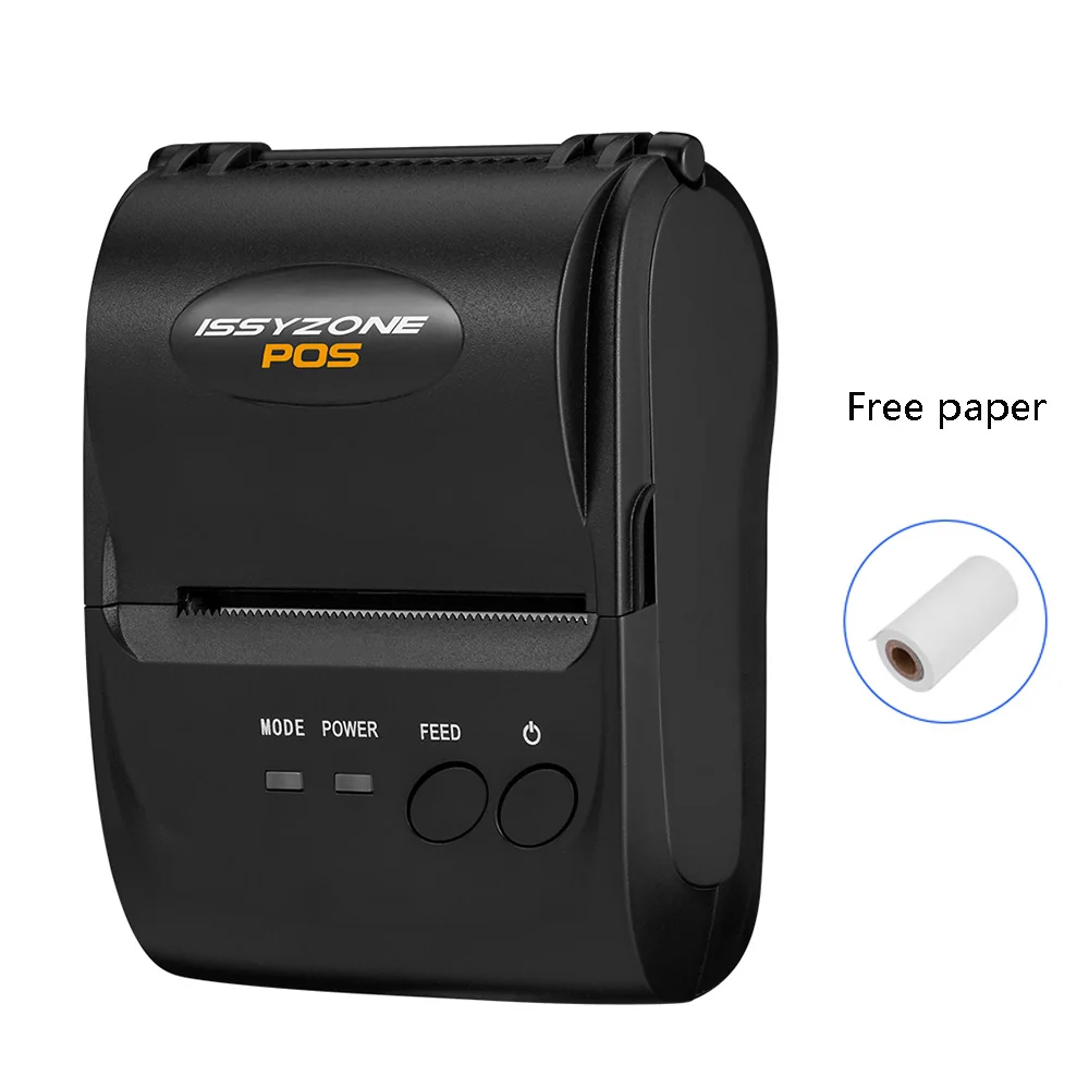 IMP006 BluetoothThermal чековый принтер 58 мм ручной POS Android iOS Мини карманный мобильный