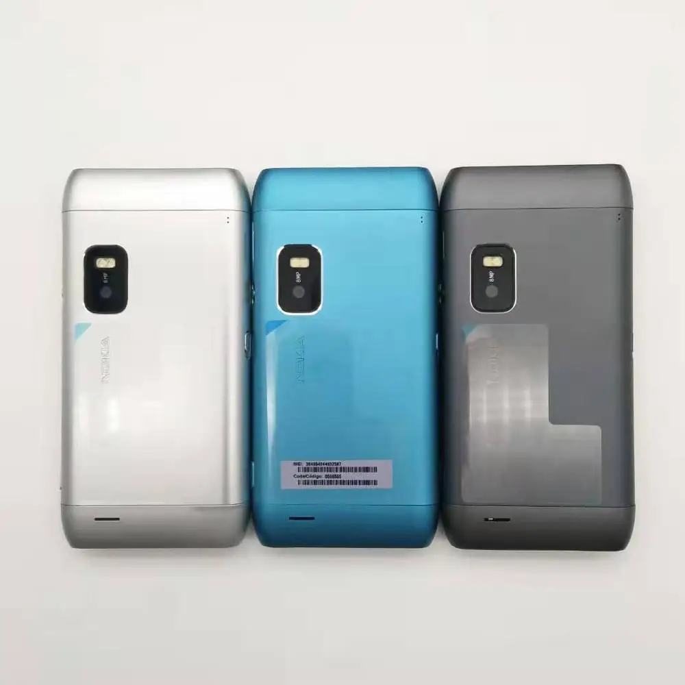 Nokia E7 разблокированный GSM 3g мобильный телефон wifi gps 8MP QWERTY Английский Арабский Русский Клавиатура Восстановленный