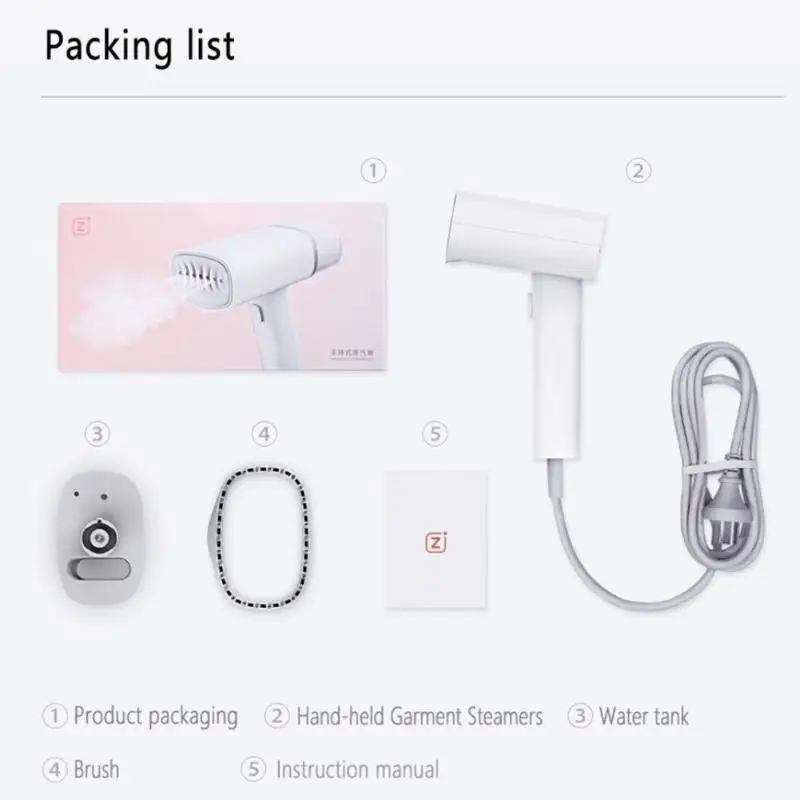 Xiaomi Youpin GT-301W 1200 Вт ручной паровой утюжок для одежды Путешествия бытовой электрический утюг с паром Домашняя одежда щетки глажка