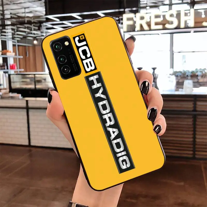 YJZFDYRM JCB excavator мягкий резиновый чехол для телефона Samsung S20 plus Ultra S6 S7 edge S8 S9 S10 5G lite