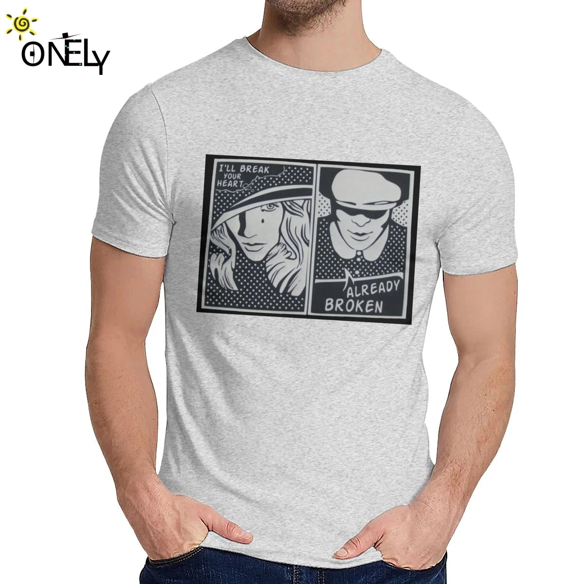 Peaky Blinders Already Broken T-shirt Classic Round Neck Fashion Man 100% Cotton S-6XL Camiseta | Мужская одежда