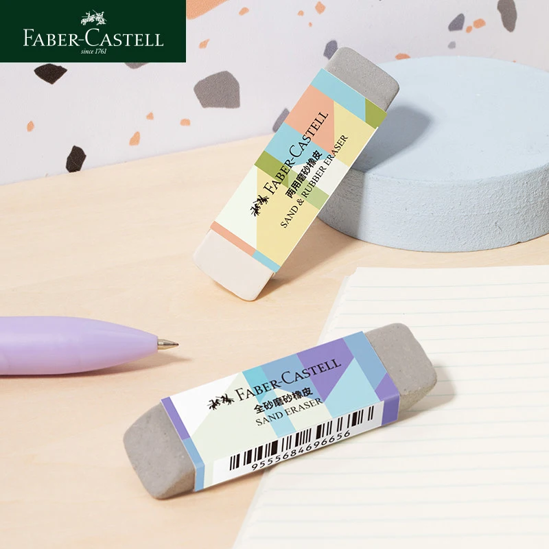 

Faber-Castell Student Frosted Eraser 1/2/3 Pcs Full Frosted Erasers Special ​Use for Ballpoint Pen School and Writing Supplies
