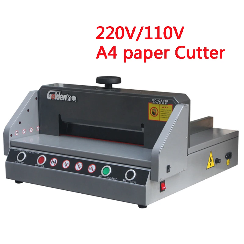 A4ElectricPaperCutterDesktopPaperCuttingGuillotinePaperCutting