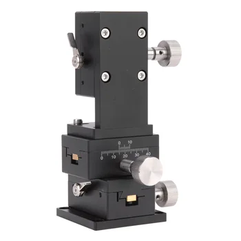 

Manual Trimming Platform Adjustable Gear Guide High Accuracy Lifting Stage 40x60mm linear