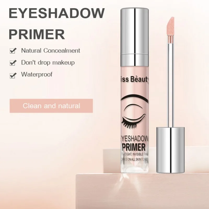Макияж глаз праймер увлажняющий осветляет тон кожи водостойкий консилер тени для век основа длительная косметика