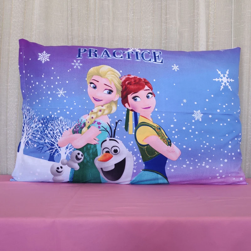 Наволочки disney blue shams, 1 шт., мультяшная принцесса Холодное сердце, Эльза, Белоснежка, София, Белоснежка, наволочка для подушки, декоративный подарок - Цвет: 38