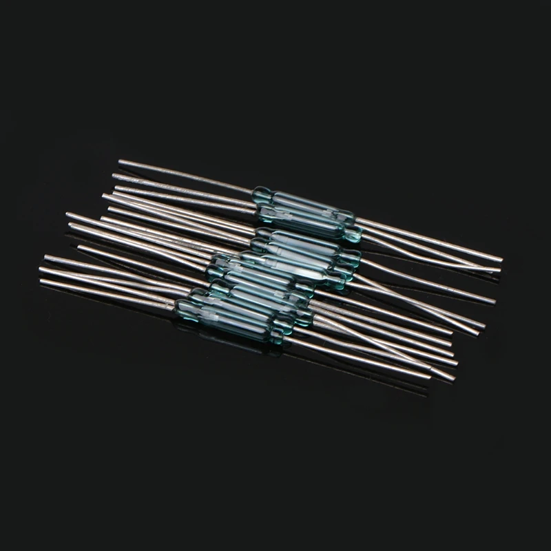 10 шт. 2.5x14мм 4 Вт 3 Pin стекло геркон реле магнитные переключатели N/O N/C SPDT |