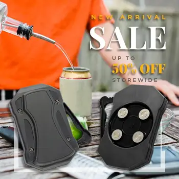 

Go Swing Topless Can Opener Manual Can Opener Bottle Opener Kitchen Tool Vase Bottle Gadget Portable Bier Topless Can Opener 7.4