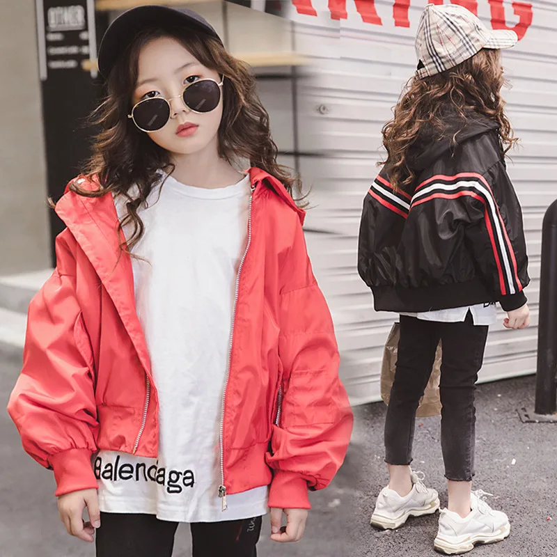 

2018 New Foreign Gas CHILDREN'S Jacket Men And Women Children Autumn Clothing Long Sleeve Big Boy Children Thread Jacket Childre