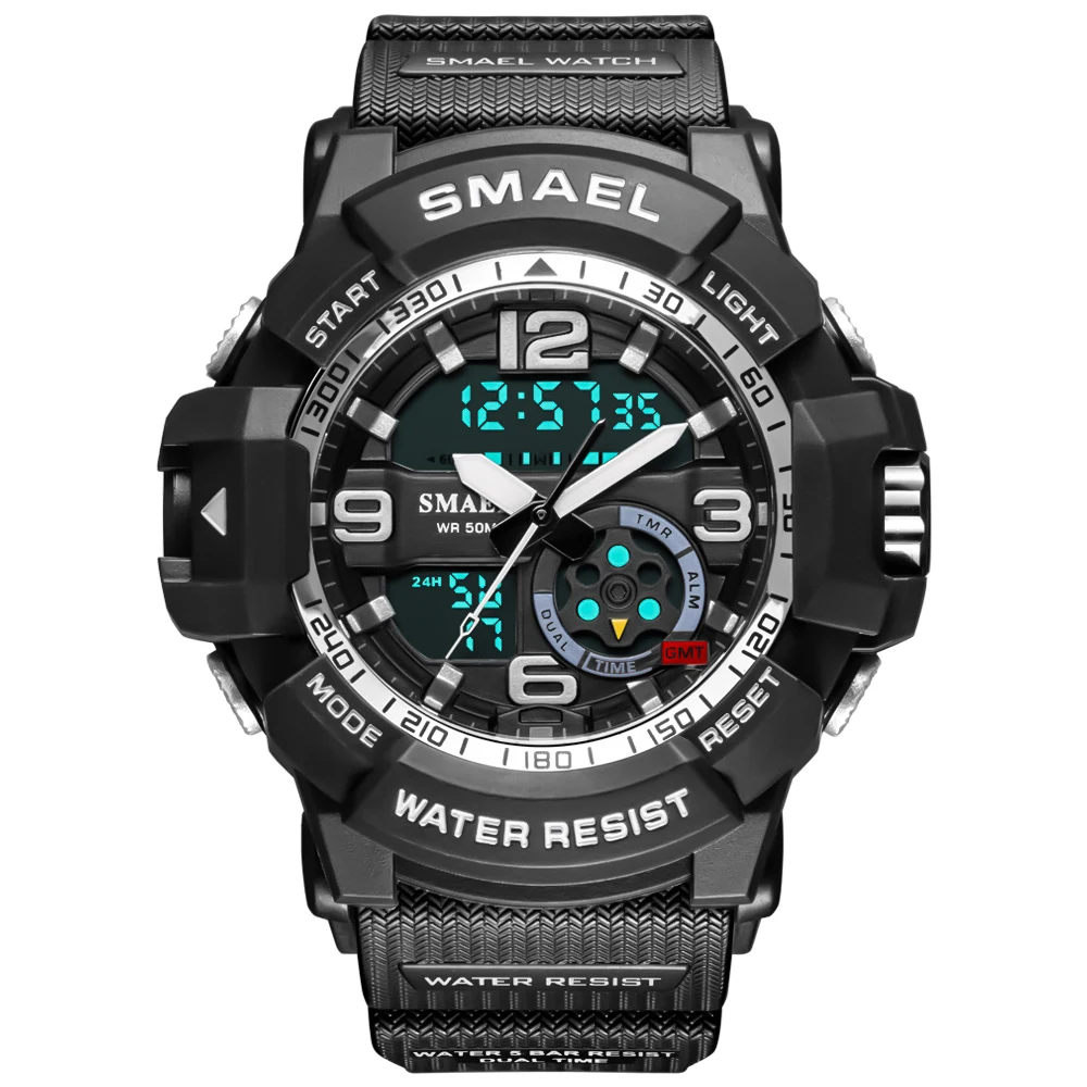 BASID Top Brand Luxury Men Sports Watches Digital LED Electronic G Style Quartz Wristwatches Waterproof Swimming Shock Military 