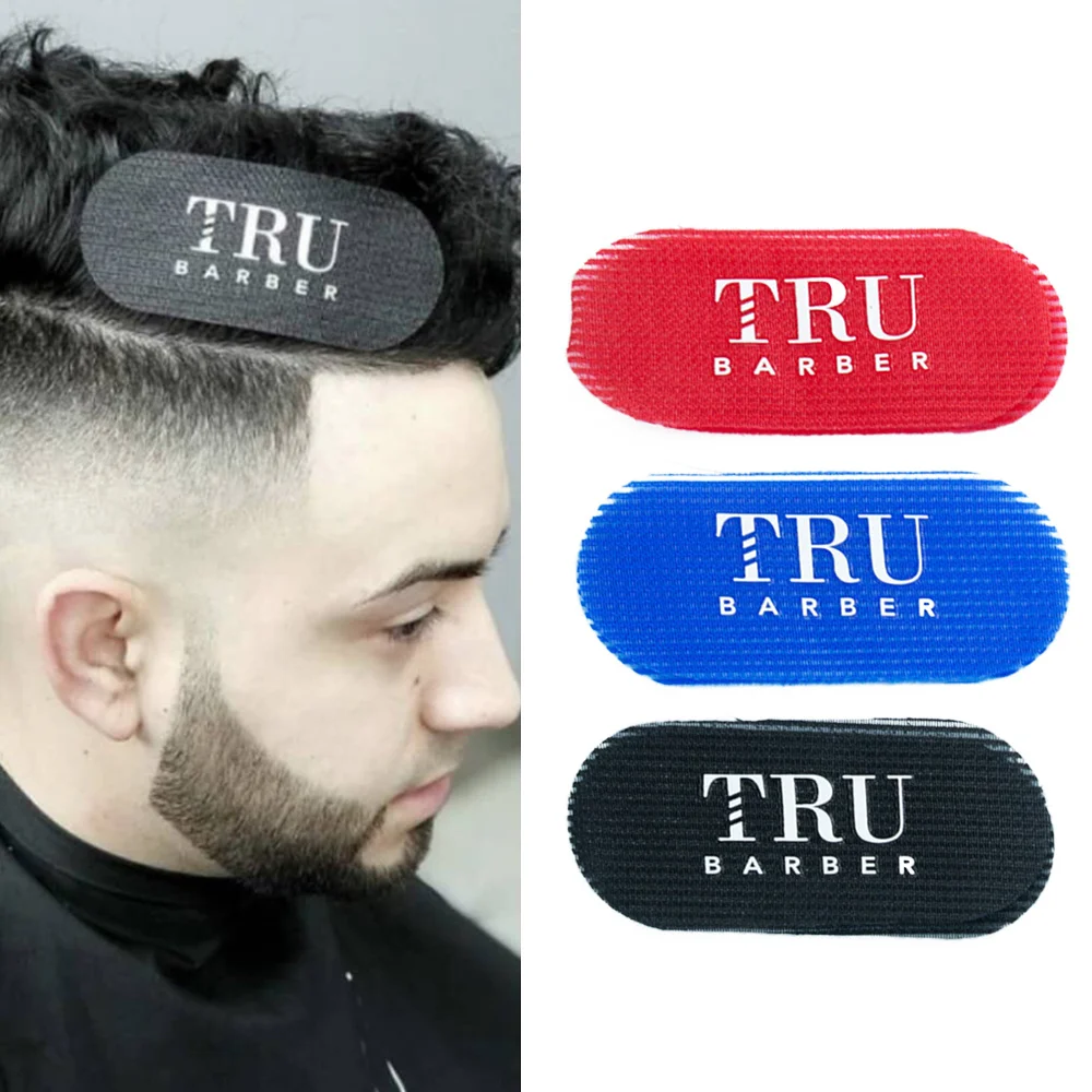 2 unids/set Barbero pinza de cabello pegatina para el pelo de la cinta del pelo titular cabello horquilla herramientas Barbero accesorios salón de peluquería herramienta