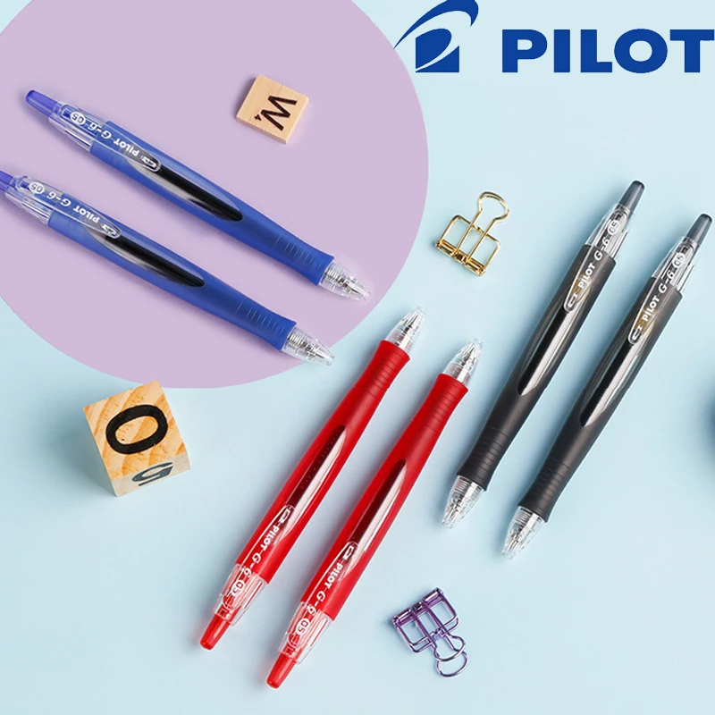 summer memorie japan pilot 3 color frixion pens clear gel pen 0 38 mm erasable pen kawaii school supplies stationery 6PCS Japan PILOT G-6 BL-G6 Automatic Gel Pens Neutral Pen Streamline 0.5mm Gel Pen Office Accessories School Stationary Supplies