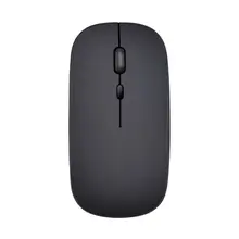 Ultra Wireless Mouse Slim Rechargeable Quiet Desktop Computer Mice Wireless Gamer Mouse For Laptop Computer PC Wireless Mouse