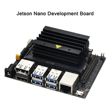 Nvidia jetson nano desenvolvedor kit, pequeno poderoso computador para o desenvolvimento da ia, suporte de desenvolvimento, corrida, múltiplas redes neurais, paralelo