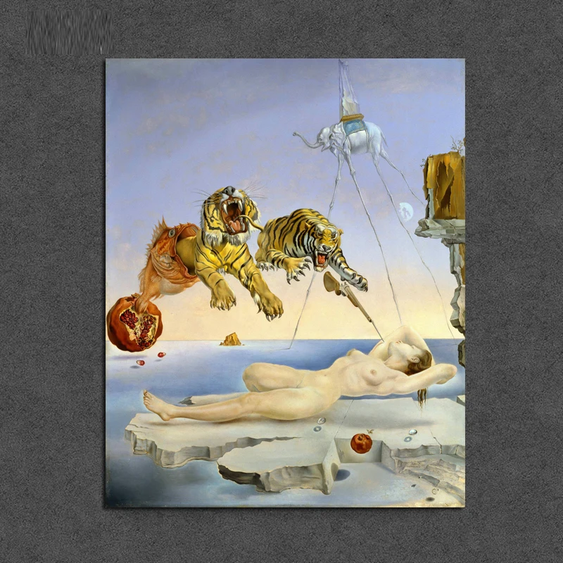 Salvador Dali Абстрактные Художественные работы Картина на холсте постеры печать