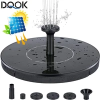 Mini Solar Water Fountain Pool Pond Waterfall Fountain Garden Decoration Outdoor Bird Bath Solar Powered Fountain Floating Water 3