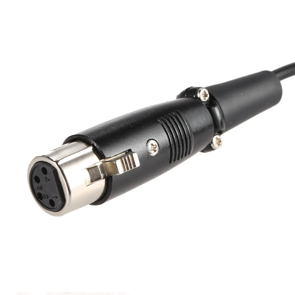 Andoer D-Tap Dap 2 контактный разъем для 4 Pin Женский XLR кабель 1 м Длина для цифровой однообъективной зеркальной камеры Мощность V-Mount