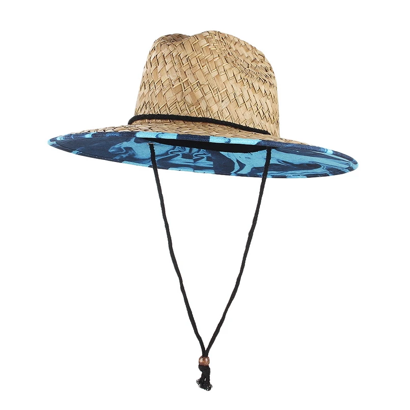 GEMVIE New Lifeguard Straw шляпа для сафари мужчин и женщин мужская летняя Солнцезащитная с