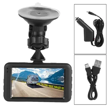 

3 inches Full HD 1080P Car DVR Video Recorder Dash Camera Driving Recorder with G Sensor Motion Detection Cycle Recording