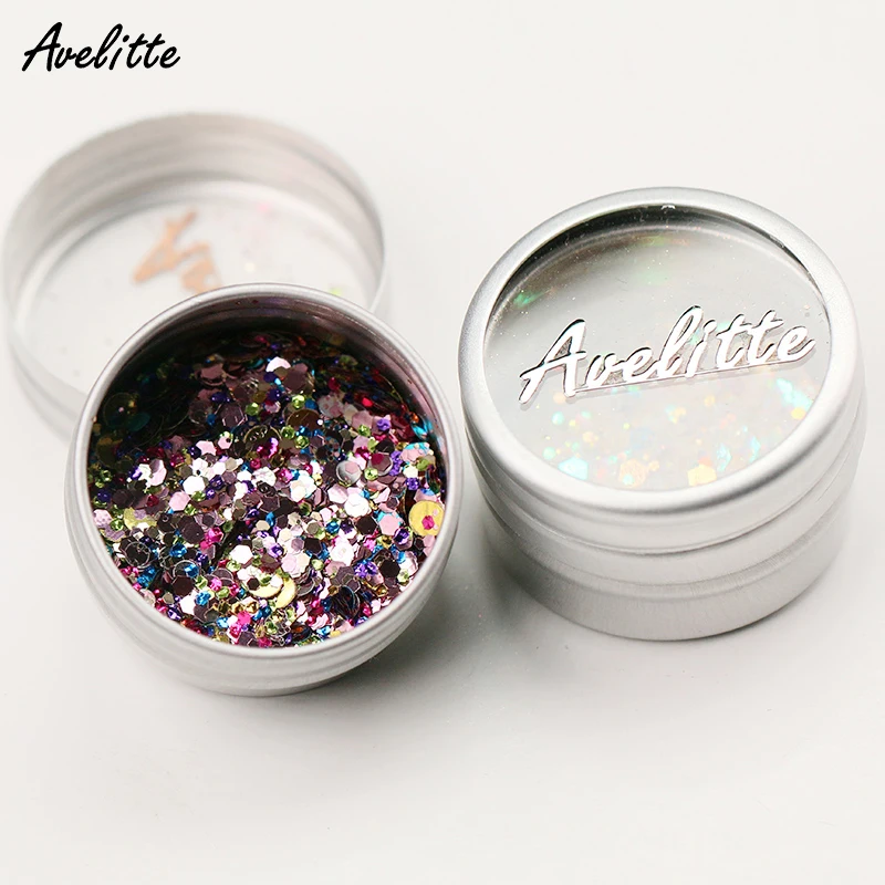 Avelitte Nail Sequins Заказные импортные смешанные ювелирные изделия с блестками НОВЫЕ блестки для ногтей