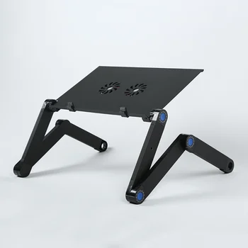 

Extended Laptop Table Stand with Adjustable Height Folding Laptop Desk for Bed Sofa Aluminium Computer Desk