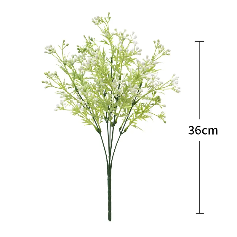 Simulation Small Snow Fruit Plant Artificial Flower Greening Project Background Wall Supporting Materials Wedding Photography