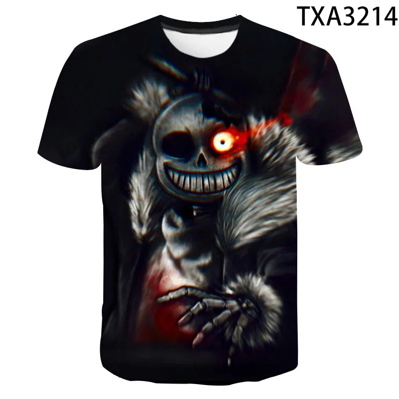 

Undertale T Shirt Men Women alt clothes Summer Fashion Boy Girl Kids T-shirt Streetwear Short Sleeve Tops Cool 3D Printed Tees