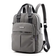 Женский рюкзак многофункциональный водонепроницаемый холщовый женский рюкзак женские повседневные дорожные сумки через плечо Mochila Feminina