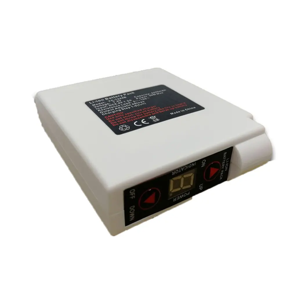 5.2AH Обслуживание кондиционера литиевая батарея 7,4 V 400mAH охлаждающий вентилятор батарея - Цвет: 5.2AH