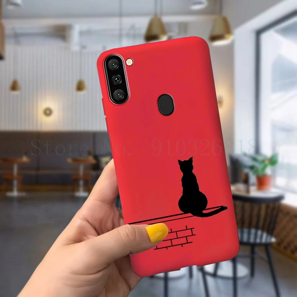 Shockproof Cartoon Silicone Phone Case For Samsung Galaxy A11 A 11 SM-A115F/DS 6.4