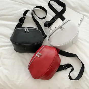 

2020 Small Handbag Ladies Fashion Purse PU Leather Women Handbags Solid Color Elegant Female Retro Shoulder Chest Bags