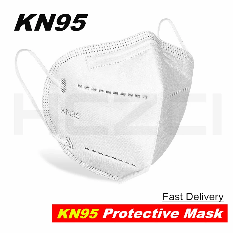 

KN95 mask 5-layer safety face mask pm2.5 filter protective mask fast delivery