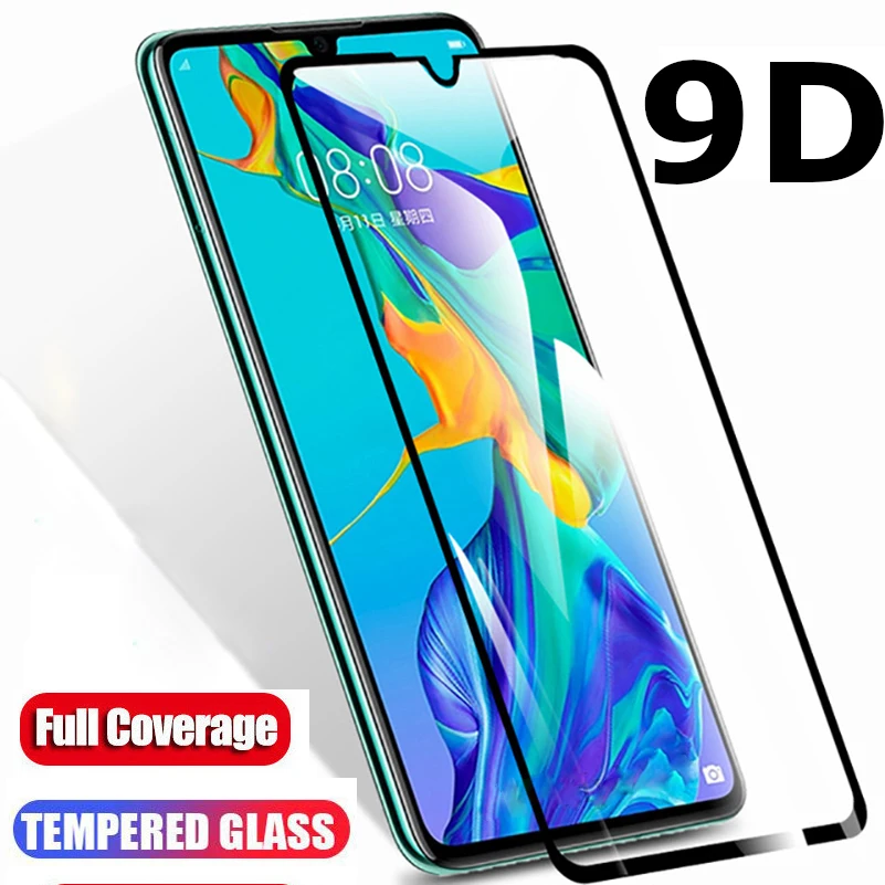 

9D Screen Protector For Huawei P30 Lite P20 Lite Pro P10 Lite P Smart Z 2019 P8 P9 Lite 2017 PSmart Z Full Cover Tempered Glass