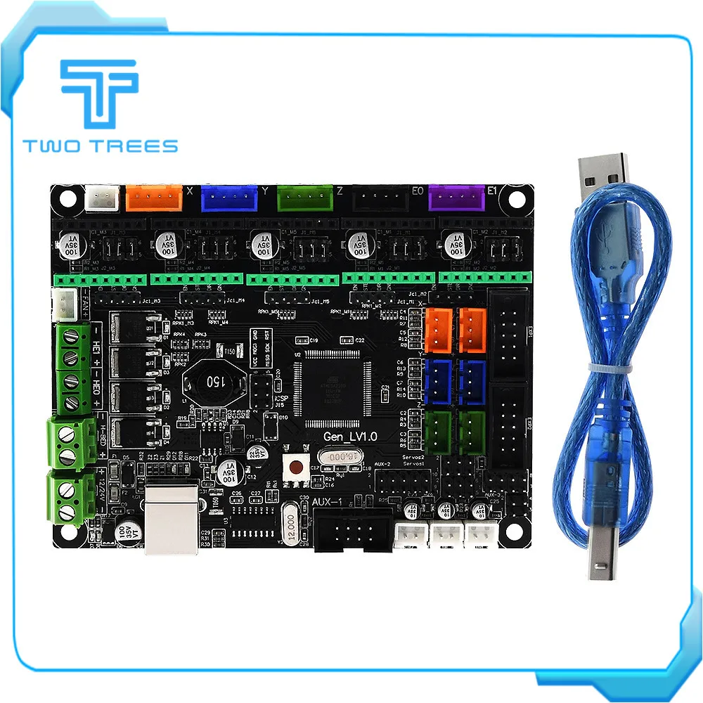 MKS Gen L V1.0 интегрированная плата управления печатной платы Reprap Ramps 1 4 поддержка
