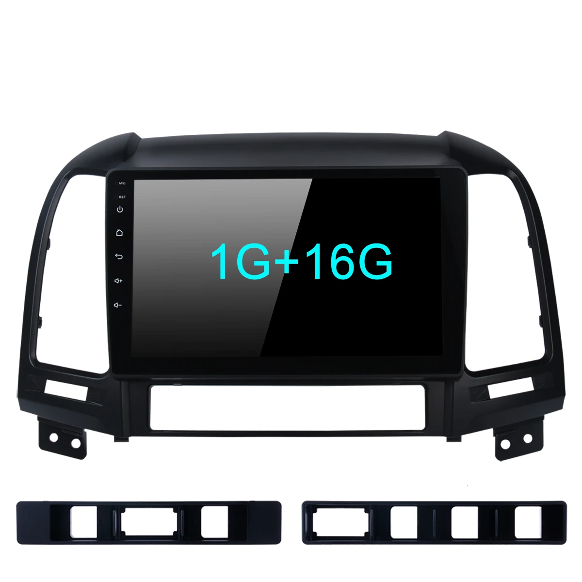Santa-Fe-1-16 Android 9,0 головное устройство для hyundai Santa Fe 2005 2006 2007 2008 2009 2010 2011 2012 автомобильный Радио мультимедийный плеер Gps стерео аудио - Цвет: Santa-Fe-1-16