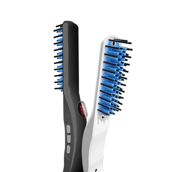 

Multifunctional Comb Beard Straightener Hair Straightening Straightening Comb Curler Fast Hair Styling Man LED Display and Tempe