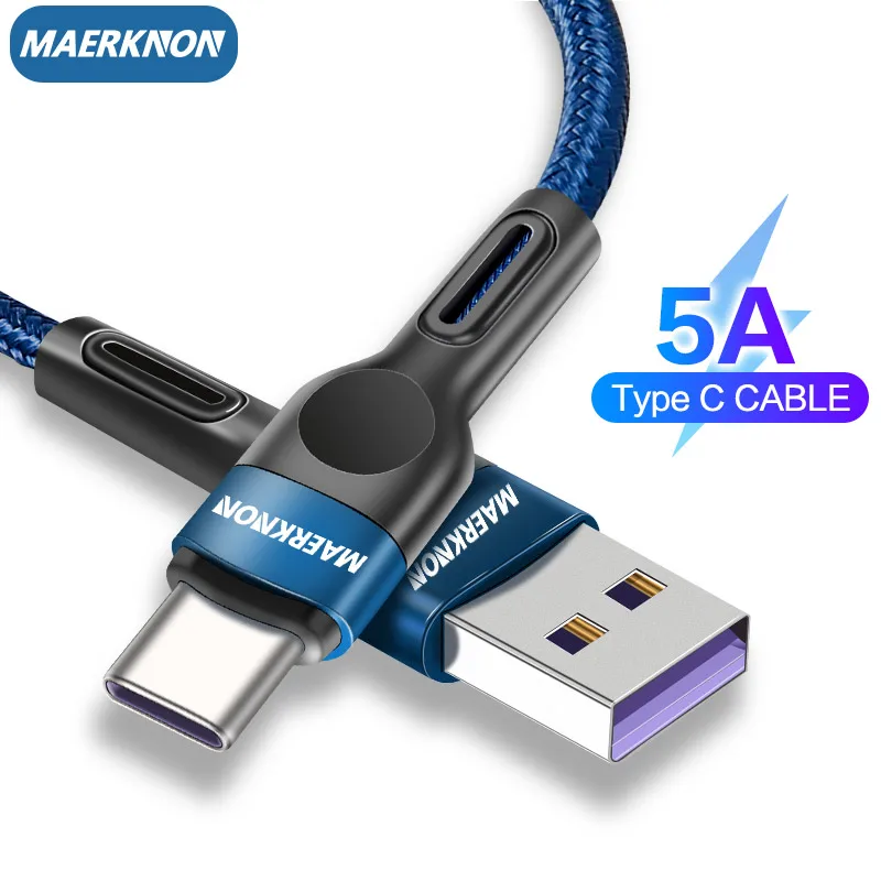 5A USB-кабель типа C зарядное устройство для мобильного телефона быстрое xiaomi iphone 12 pro