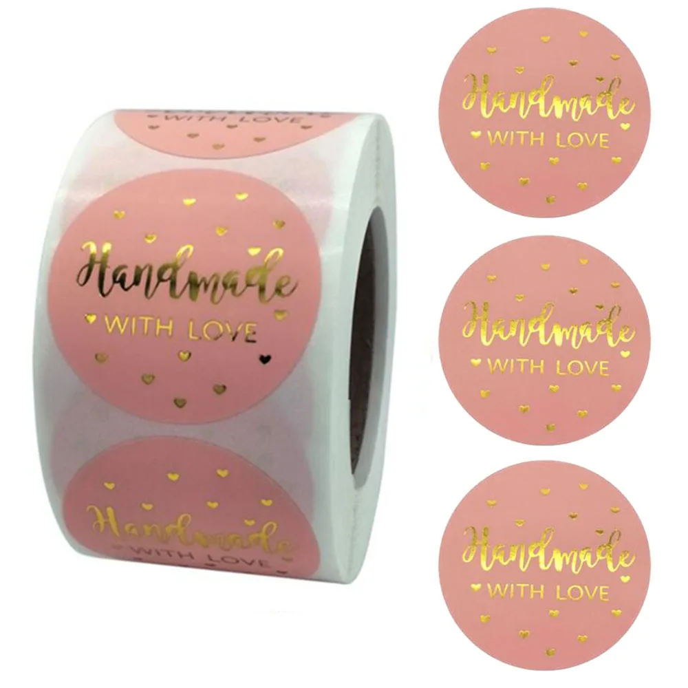 手工与爱的金色贴纸-2